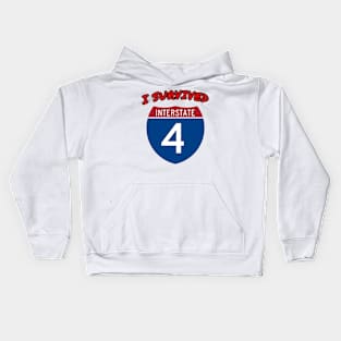 I Survived I-4 Kids Hoodie